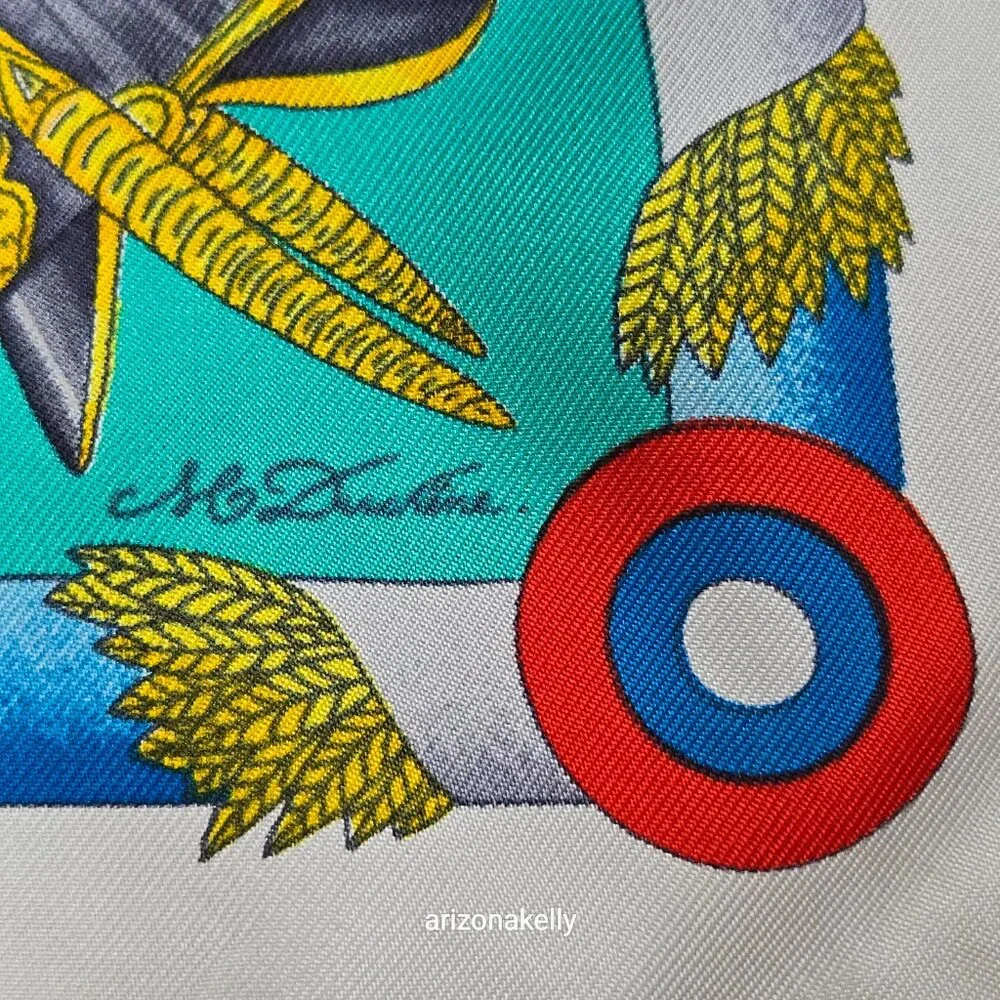 HERMÈS L'Armee Imperiale Russe de 1816 a 1916 Silk Scarf Hand Rolled Twill
